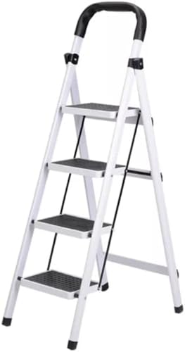 Escalera Plegable de Acero 4 Peldaños