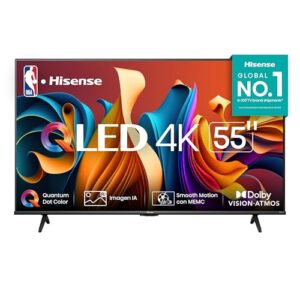 Hisense QLED 55″: Tu nuevo centro de entretenimiento