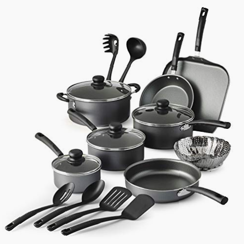 Batería de Cocina Antiadherente 18 Pzs