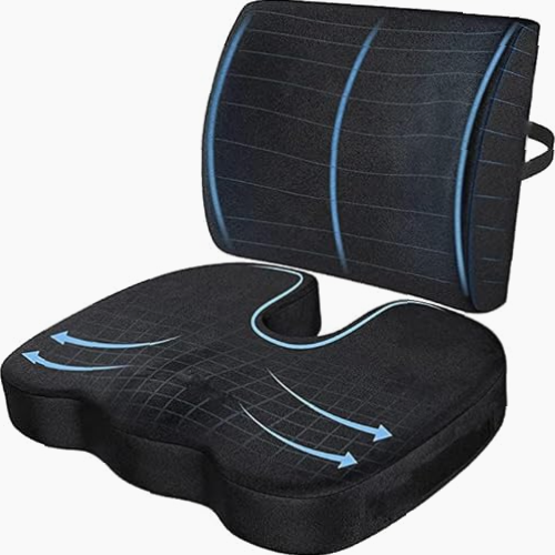 Cojín Ergonómico de Asiento y Lumbar