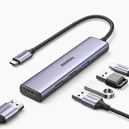 UGREEN Hub USB C 5 en 1 con HDMI 4K