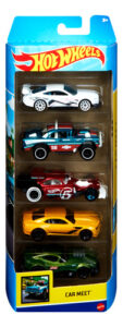 Paquete Hot Wheels 5 Autos Diversión Asegurada