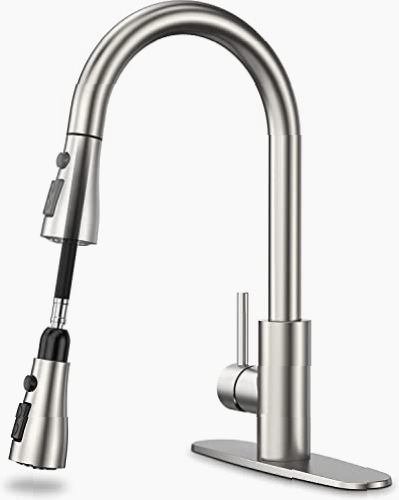 Grifo de Cocina Acero Inoxidable 360° Giratorio
