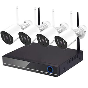 Cámara de Seguridad WiFi 8CH con Visión Nocturna