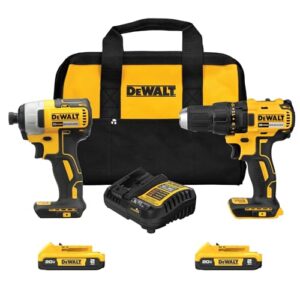 Potente Kit DEWALT: Taladro y Driver Inalámbricos