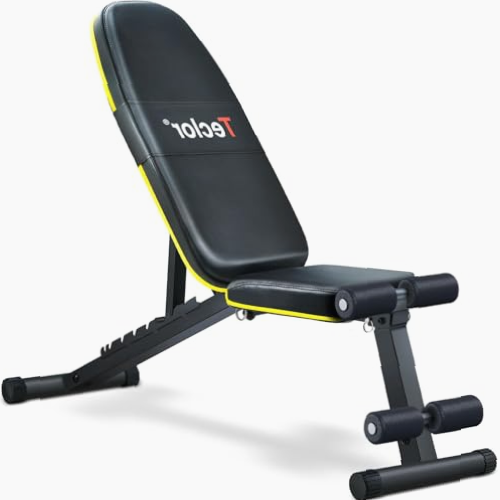 Teclor Banco de pesas ajustable gimnasio hogar