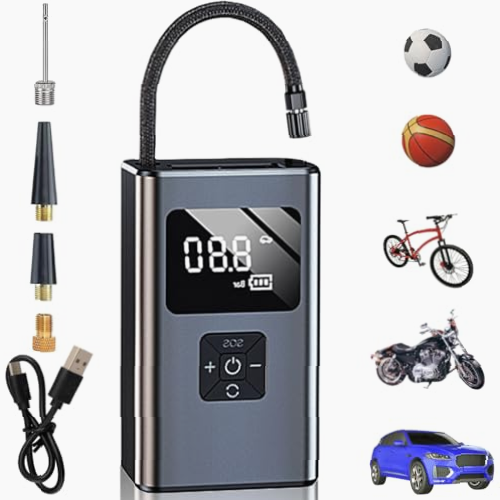 Compresor de Aire Portátil 150PSI 80W 12V