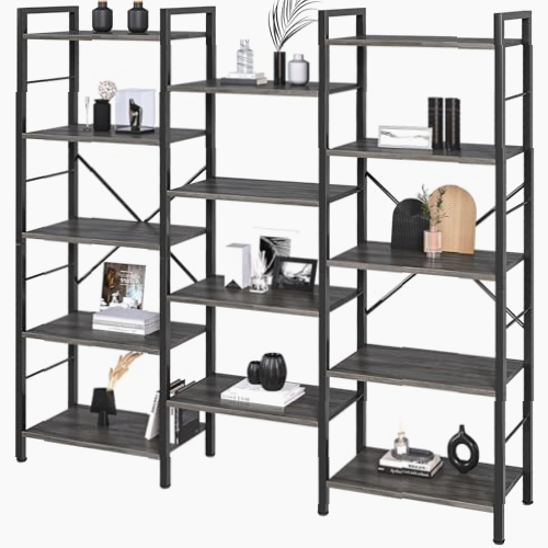 Librero Organizador de Madera 3 y 5 Capas