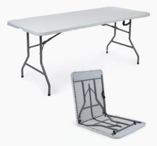 Mesa Plegable Exterior Vitasense 180cm Blanca