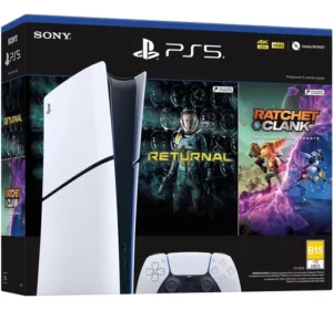 Sony PS5 Slim Digital 1TB con 2 Juegos incluidos