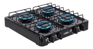 Parrilla de Gas 4 Quemadores Envio Gratis Negro