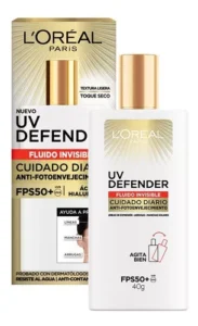 Protector Solar Diario L’Oréal FPS50+ Invisible