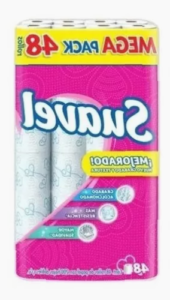 Suavel Papel Higiénico 200 Hojas Doble 48 Rollos