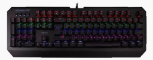 Teclado Gamer Balam Rush con RGB y USB