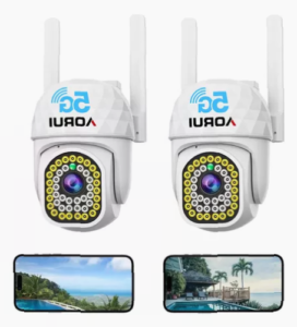 Cámara de Seguridad AORUI AR43 2MP Pack 2pcs