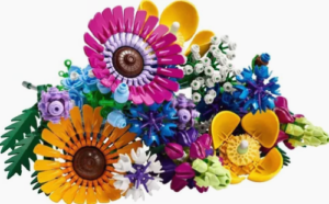 Ramo de Flores Silvestres LEGO para Crear