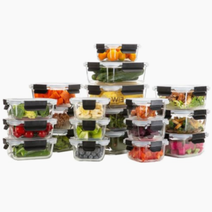 Organiza tu Cocina con Recipientes de Vidrio