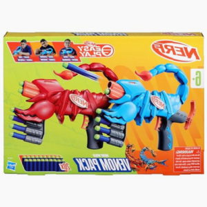 Diverte con Nerf Wild Venompack y sus dardos