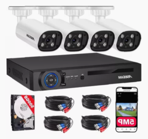 Protege Tu Hogar: Kit 4 Cámaras 5MP