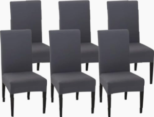 Fundas Elásticas para Sillas de Comedor 6 Piezas