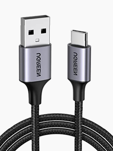 Cable USB C a USB A 1M Carga Rápida 3A
