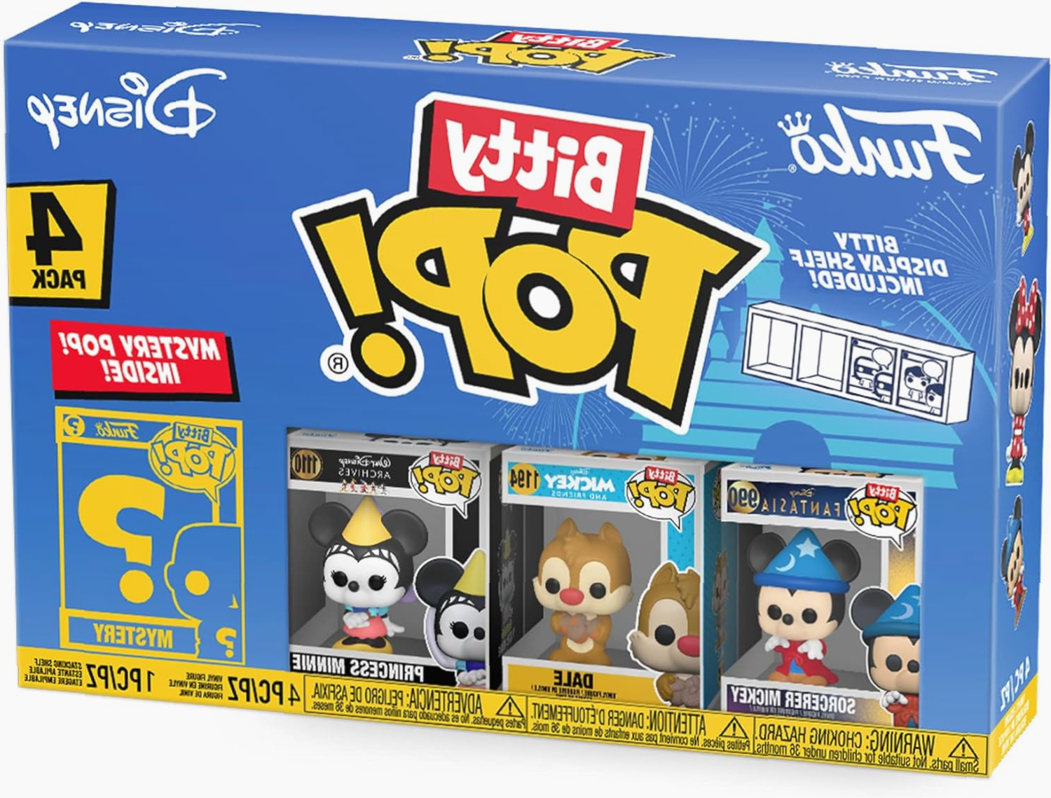 Funko Bitty Pop Disney Sorcerer Mickey y Más