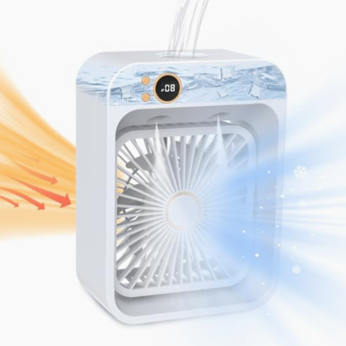Mini Enfriador de Aire USB con Humidificador