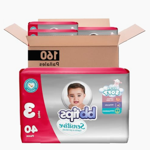 Pañales Bbtips Sensibles Talla 3 160 Pzs