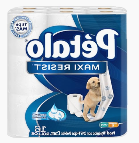 Papel Higiénico Pétalo Maxi Resist 18 rollos