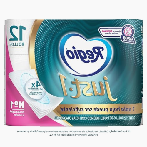 Papel Higiénico Regio Just 1 Cuádruple 12R