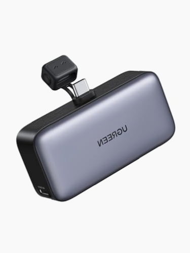 Power Bank 5000mAh USB C Carga Rápida