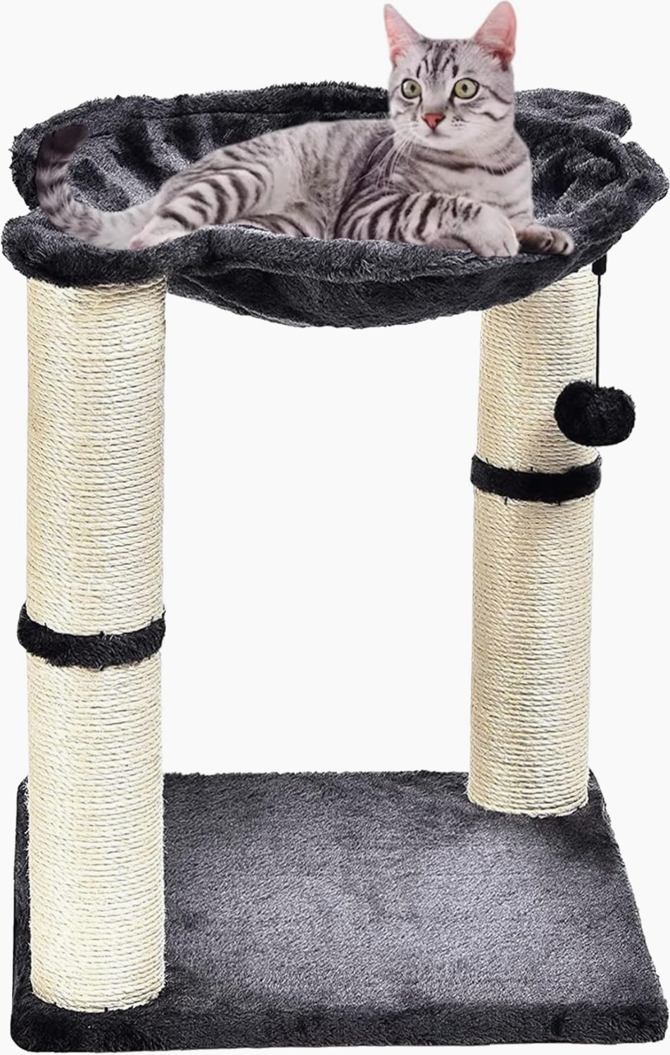 Rascador Torre para Gatos 50 cm con Hamaca