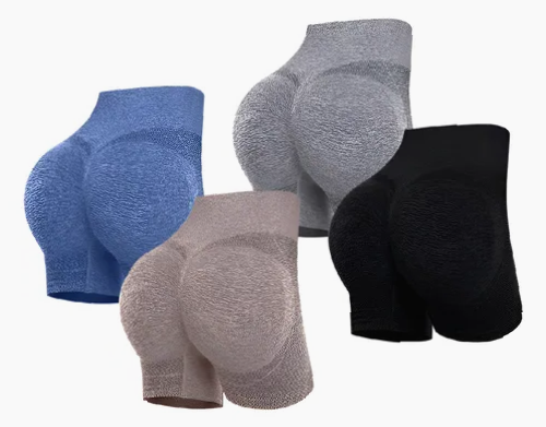 Shorts de Licra para Mujer Fitness 4pzs