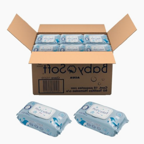 Toallitas Húmedas Baby Soft para Bebé 1440P
