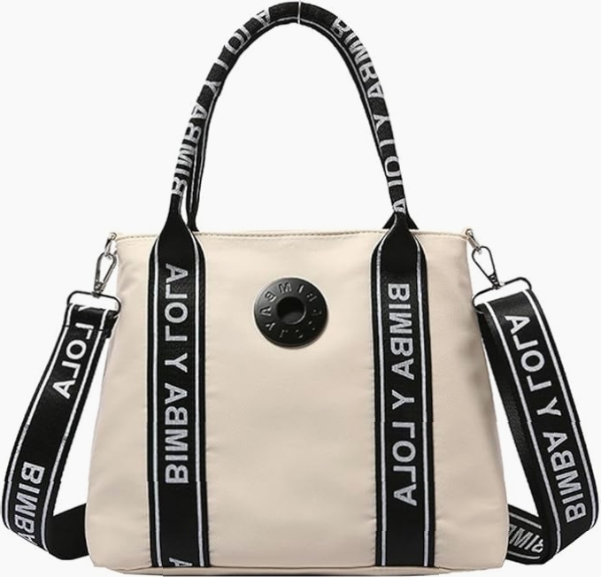 Tote Bag Mujer con Correa y Cremallera