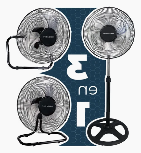 Ventilador turbo 3 en 1
