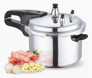 Olla Express de Aluminio 6 Lts y Seguridad