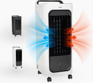 Calefactor Eléctrico Torre: Calor y Frío Silencioso