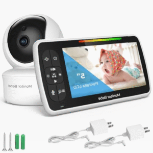 Monitor para Bebé MXNUP 5 Pulgadas Con Cámara