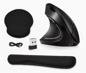 Descubre el Mouse Vertical Ergonómico Inalámbrico