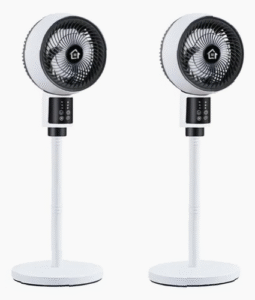 Ventilador de Piso con Control Remoto 2 Pzs