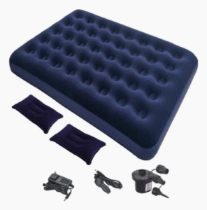 Colchón Inflable Queen con Almohadas y Bomba