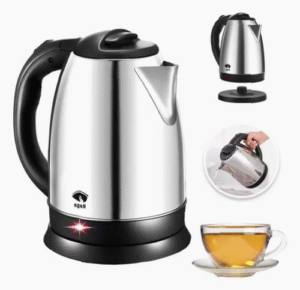 Hervidor Eléctrico Inoxidable 1.8L Poderoso 1100W