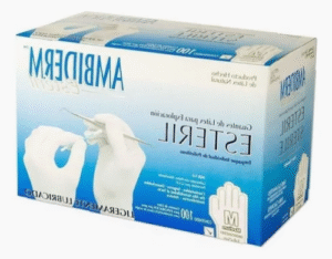 Guantes de Latex Estériles Ambiderm 100 Piezas