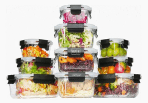 Contenedores de Vidrio Herméticos y BPA Free