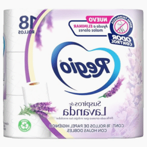Suspiros de Lavanda: Papel Higiénico Suave 18 Rollos