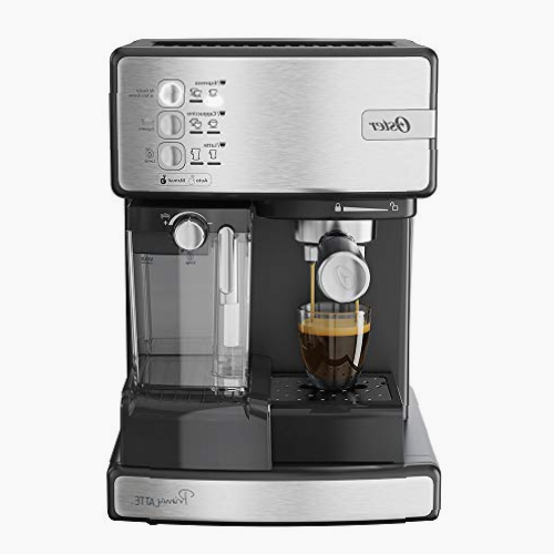 Cafetera Automática PrimaLatte Oster Plateada