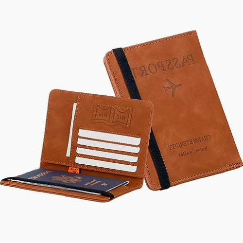 Porta Pasaporte Funda Protectora Viaje RFID