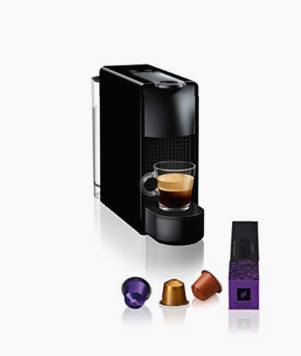 Cafetera Nespresso Essenza Mini Negra con Kit