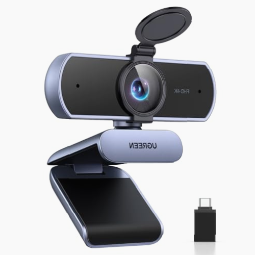 Cámara Web 4K HD 1080P con Micrófono y USB